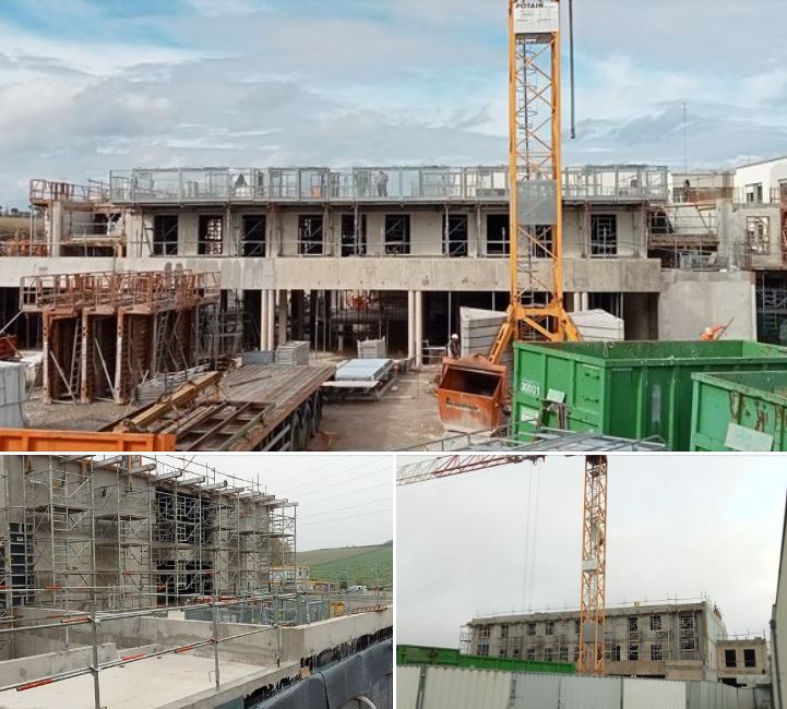 Les travaux avancent bien à la Clinique de Saint Omer Elsan